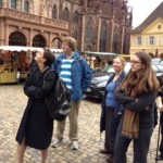 CMS students and faculty in Freiburg, Germany