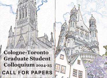 stylized image of U of t and Universitat Koln